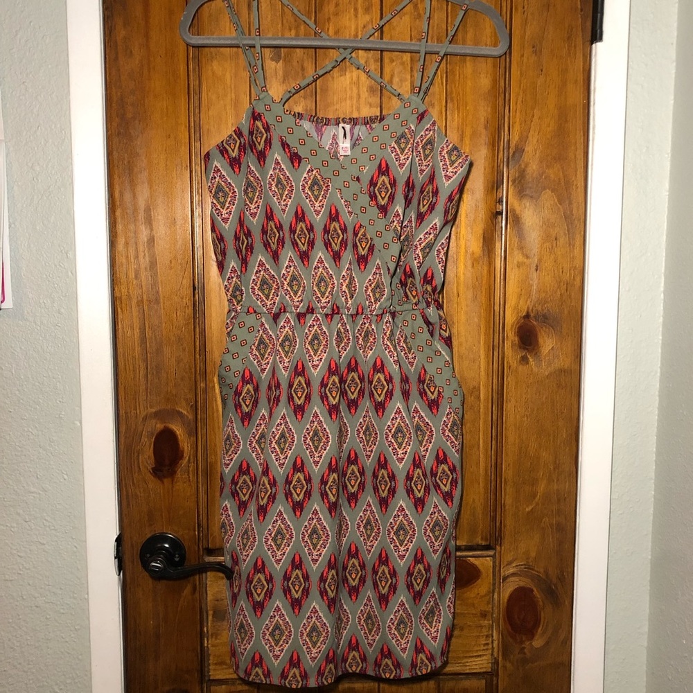 Boho Print Dress